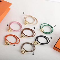 エルメス コピー Glenan braceletゴールドグレナンブレスレット erv74207