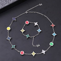 ルイヴィトン 偽物 ビッグパーティーネックレス M01058