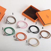 エルメス コピー Glenan braceletシルバーグレナンブレスレット erq53762