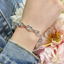 エルメス 偽物 シェーヌダンクルアンシェネMM ブレスレット erf83506