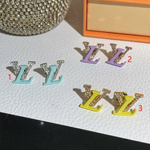 ルイヴィトン 偽物 LV アイコニック ピアス 3色 M01247
