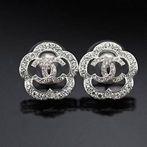 シャネル スーパーコピー ccロゴマーク お花ピアス shc18721
