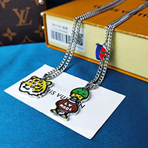 ルイヴィトン スーパーコピー ペンダントLVダックタイガー ネックレス MP3231