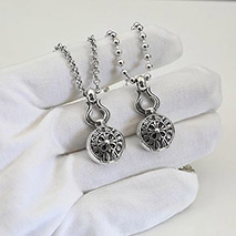 クロムハーツ スーパーコピー ロールチェーン/18インチ 925シルバー Kue70203