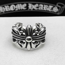 クロムハーツ コピー フローラルクロス リング Kuj85416