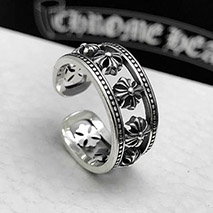 クロムハーツ コピー フローラルクロス リング Kut60997