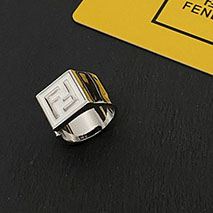 フェンディ 偽物 FFロゴ リング 指輪 fet07923