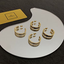 フェンディ コピー ピアス イヤリング ゴールドカラー レディース 2色 8AH369TL9F0A47