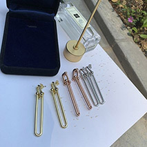 ティファニー コピー リンク ピアス18k ラージ Tix87136