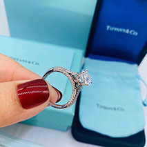 ティファニー スーパーコピー Soleste 婚約指輪 リング Tii58453