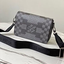 ルイヴィトン ステュディオメッセンジャー コピー ショルダーバッグ ダミエ グラフィット N50013