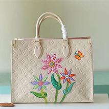 ルイヴィトン LV×YK オンザゴー MM 偽物 トートバッグ vuk47973