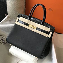 エルメス 偽物 バーキン 25cm/30cm トゴ ブラック シルバー金具 2サイズ ery67646