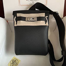 エルメス スーパーコピー Hac a dos ノワール レザーバックパック ery75864
