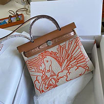 エルメス 偽物 エールバッグ Herbag Zip 31 PMサイズトートバッグ erl66952