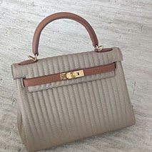 エルメス 偽物 ケリー Kelly25 トリコカラー 外縫いセリエ ナタ erm15175