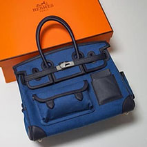 エルメス コピー バーキン カーゴ 35cm トワルアッシュ×スイフト ery58763