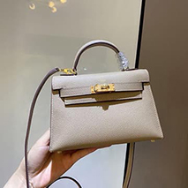 エルメス スーパーコピー ケリーミニ2 カザック エプソン シルバー金具he19019