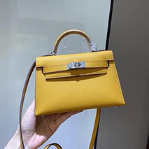エルメス コピー ケリーミニ2 カザック エプソン シルバー金具 he19014