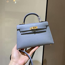 エルメス コピー N級 ケリーミニ2 カザック エプソン シルバー金具 he19013