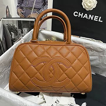 シャネル スーパーコピー キャビアスキン ミニボストン型バッグ shg56625
