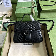 グッチ コピー GGマーモント ミニトップハンドルバッグ 702563DTDFV1000
