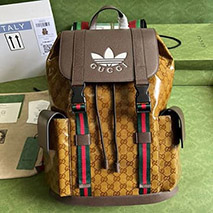 アディダス×グッチ 偽物 GG モノグラム バックパック 495563UVSHT7269