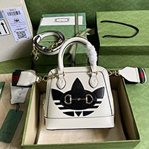 アディダス×グッチ 偽物 ホースビット1955 ミニバッグ 677212U3ZDG8727