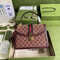 グッチ コピー オフィディア ウェブ付き スモールトップハンドルバッグ guk21393