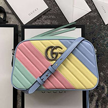 グッチコピー GGマーモント キルティング スモール ショルダーバッグ gue41552