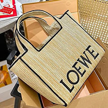 ロエベ 偽物 フォント トート スモール（ラフィア） lor62432