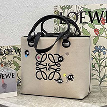 ロエベ 偽物 アナグラム トートバッグ スモール 千と千尋の神隠し lov02003