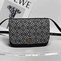ロエベ スーパーコピー アナグラム ジャカード ショルダーバッグ loc10328
