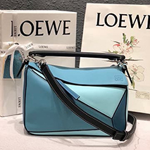 ロエベ 偽物 パズルバッグ トリカラー ショルダーバッグ loj33062