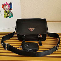 プラダ スーパーコピー Re-Nylon x サフィアーノレザー ショルダーバッグ pun61743