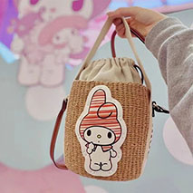 “my melody for クロエ” スモール“woody”バスケット CHC23SS381J6769A CHC23SS3