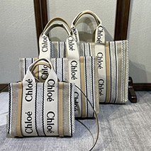 クロエ コピー woody nano tote ナノ キャンバストートバッグ chg85084