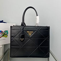 プラダ コピー トートバッグ ラージ レザー ハンドバッグ 1BA377