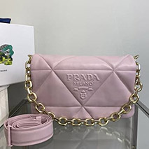 プラダ コピー パデッドナッパレザー ショルダーバッグ puz72378