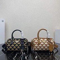 プラダ 偽物  ジャカードファブリック トップハンドルバッグ 1BB846