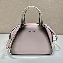 プラダ スーパーコピー  スモール ブラッシュドレザー ハンドバッグ puf03759