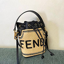 フェンディ 偽物 ラフィアミニバッグ fer03887