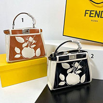 フェンディ スーパーコピー PEEKABOO ピーカブー アイコニック ミニ feu76725