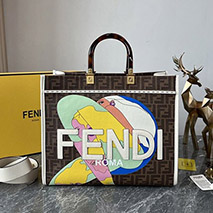 フェンディ 偽物 サンシャイン ミディアム トートバッグ feg96155