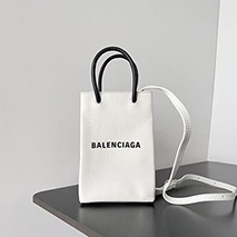 バレンシアガ スーパーコピー ミニ SHOPPING バッグ スマホ ホルダー bah15534