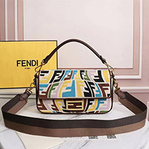 フェンディ スーパーコピー バゲット マルチカラーFFキャンバス バッグ fee82076