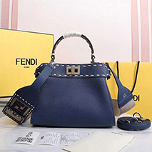 フェンディ コピー ピーカブー ミニ フルグレインレザー バッグ feq31832