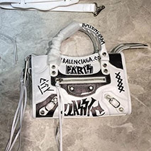 バレンシアガ スーパーコピー シティXS ハンドバッグ グラフィティ クラシック bag40486