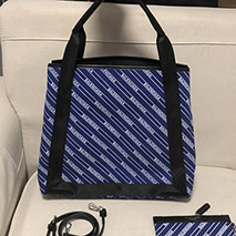 バレンシアガ コピー トートバッグ /NAVY CABAS S ネイビーカバス bam92594