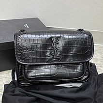 サンローラン 偽物 ショルダーバッグ ニキ ミディアム クリンクルヴィンテージレザー 6331580EN04345